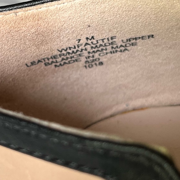 Nine West leather flats, beige, size 7, excellent condition - Picture 8 of 9